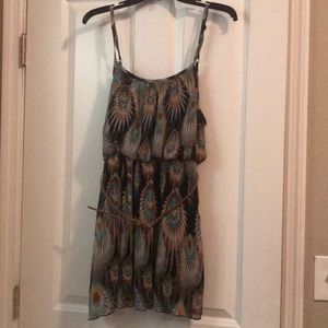 Peacock Feathers Dress